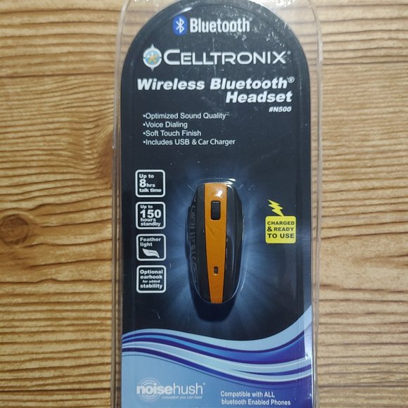Celltronix Bluetooth Wireless Headset (NEW) - Picture 1 of 2